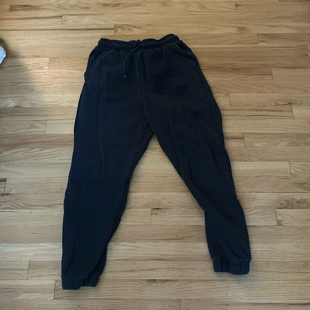 navy sweatpants